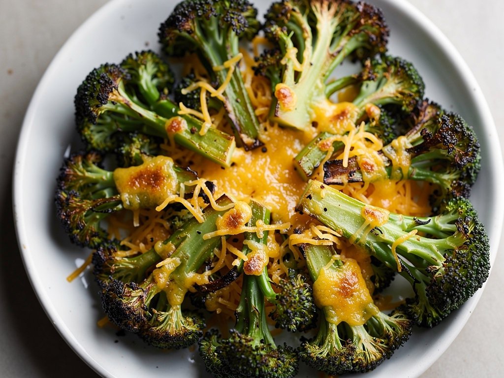 Easy Cheesy Roasted Broccoli Recipe | 20-Minute Side Dish