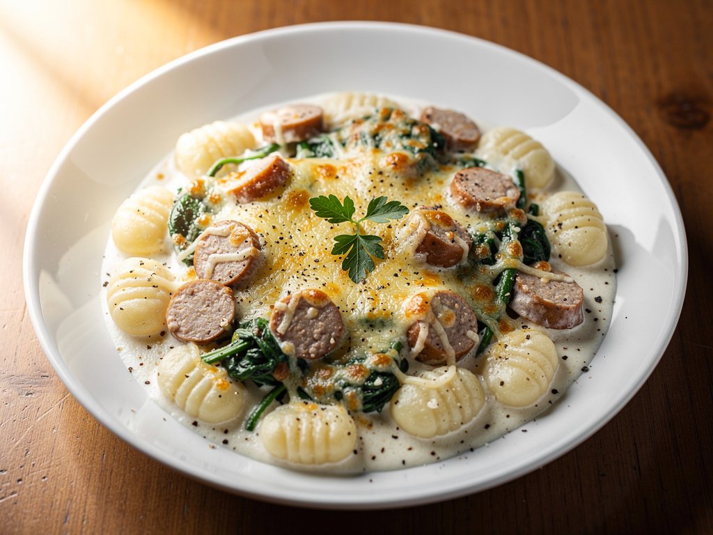 Cozy Italian Chicken Sausage Mix & Onion Dinner with a Restaurant-Style Finish