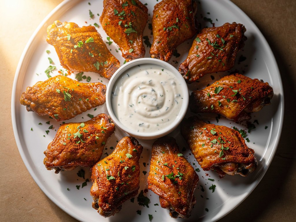 Crispy Baked Cajun Chicken Wings Recipe