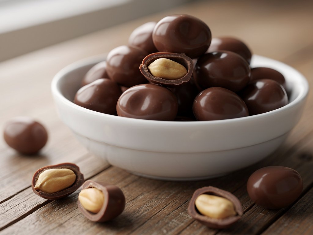 Crunchy Milk Chocolate Peanuts: A Sweet & Salty Snack