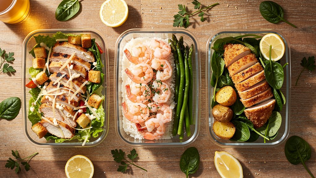 Easy Low-Calorie Meal Prep Lunches