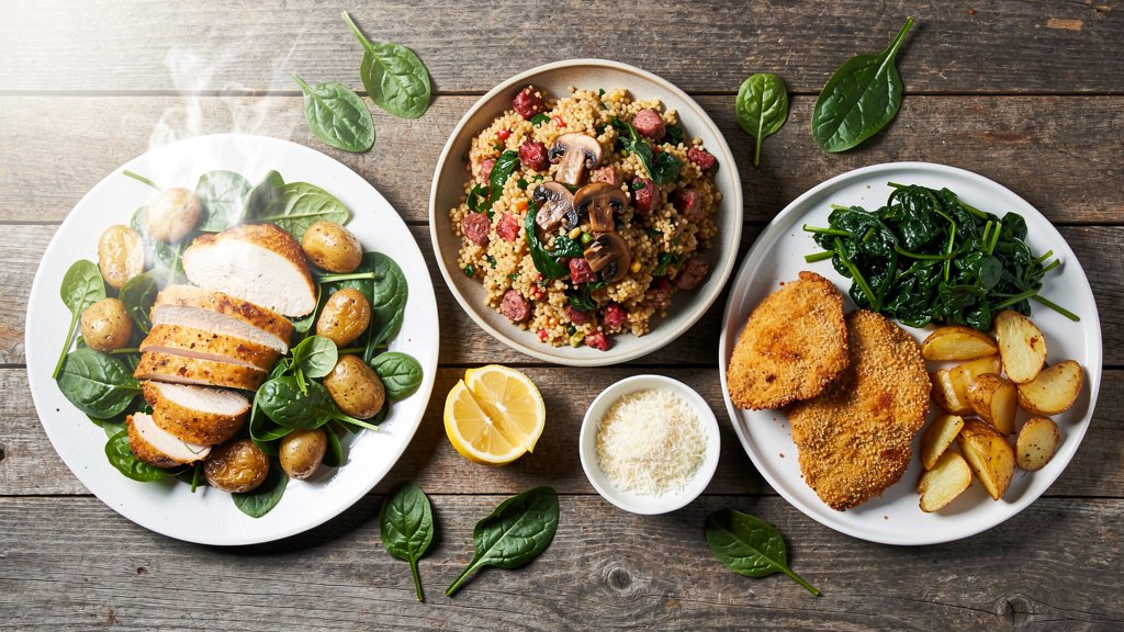 Easy Spinach Lunch Recipes