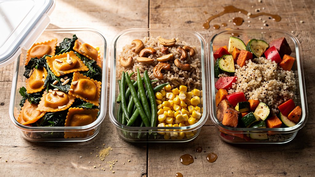 Easy Vegetarian Meal Prep Lunches