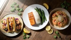 High-Protein Seafood Dinners
