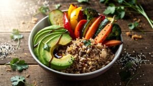 Vegetarian Rice Bowls
