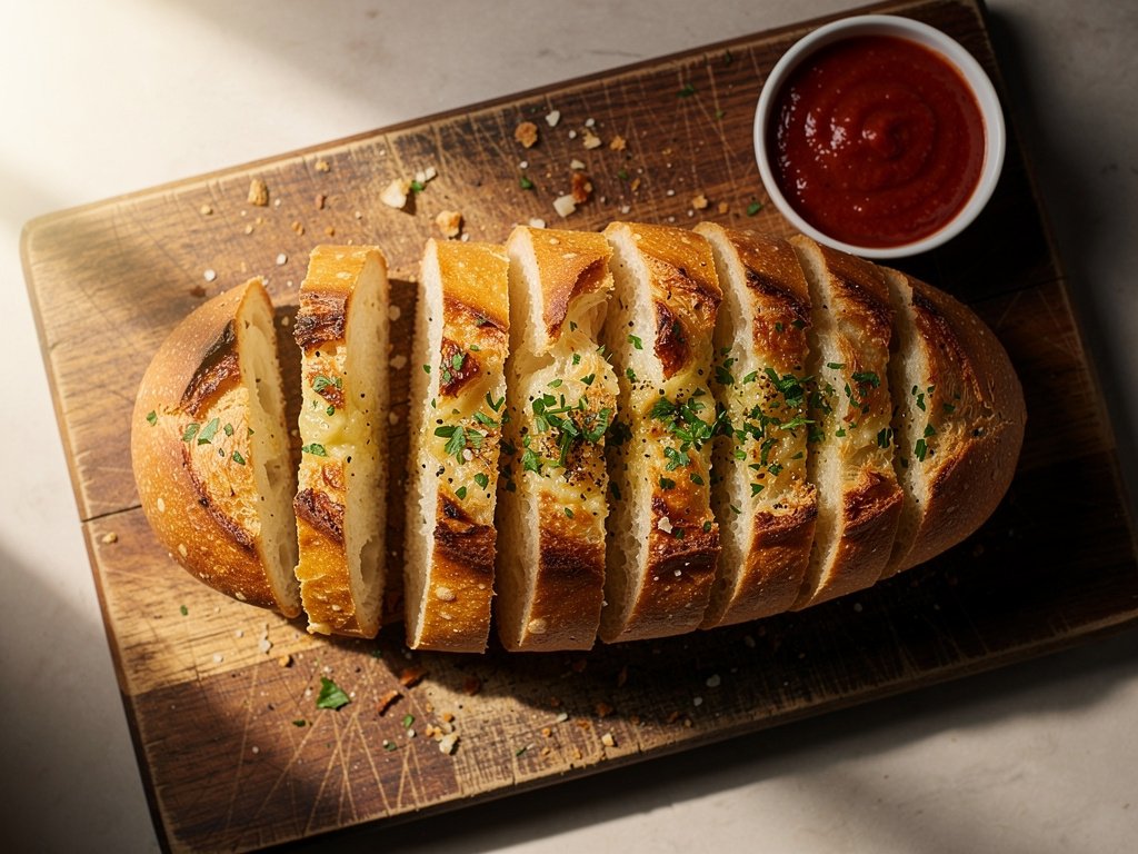 Easy Homemade Garlic Bread – Crispy, Buttery, and Ready in 15 Minutes