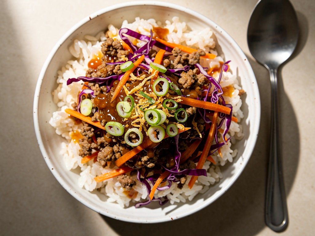Garlic Pork and Cabbage Stir-Fry with Sweet Chili Sauce
