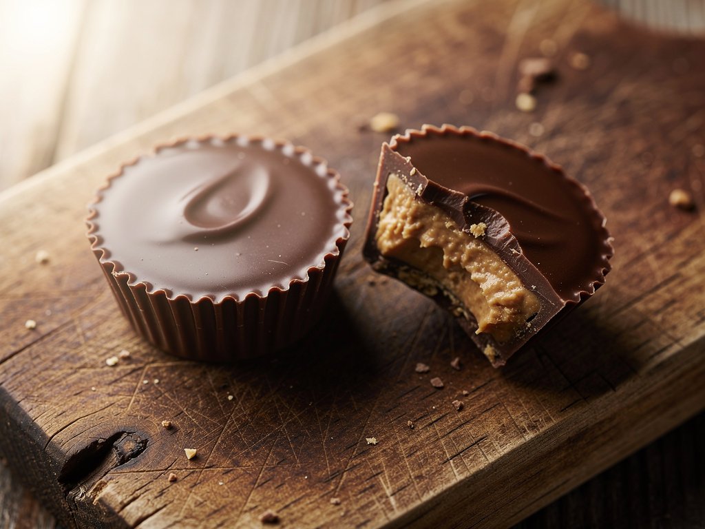 Homemade Milk Chocolate Peanut Butter Cups – Easy 1-Minute Recipe