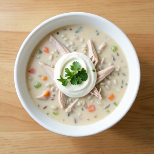 Creamy Chicken and Wild Rice Soup