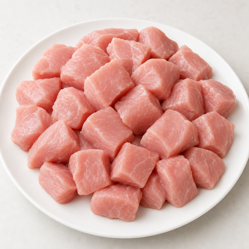 Diced Pork Tenderloin