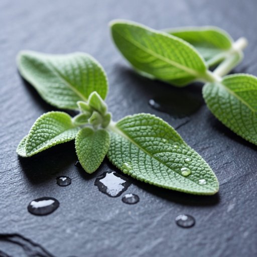 fresh sage leaves