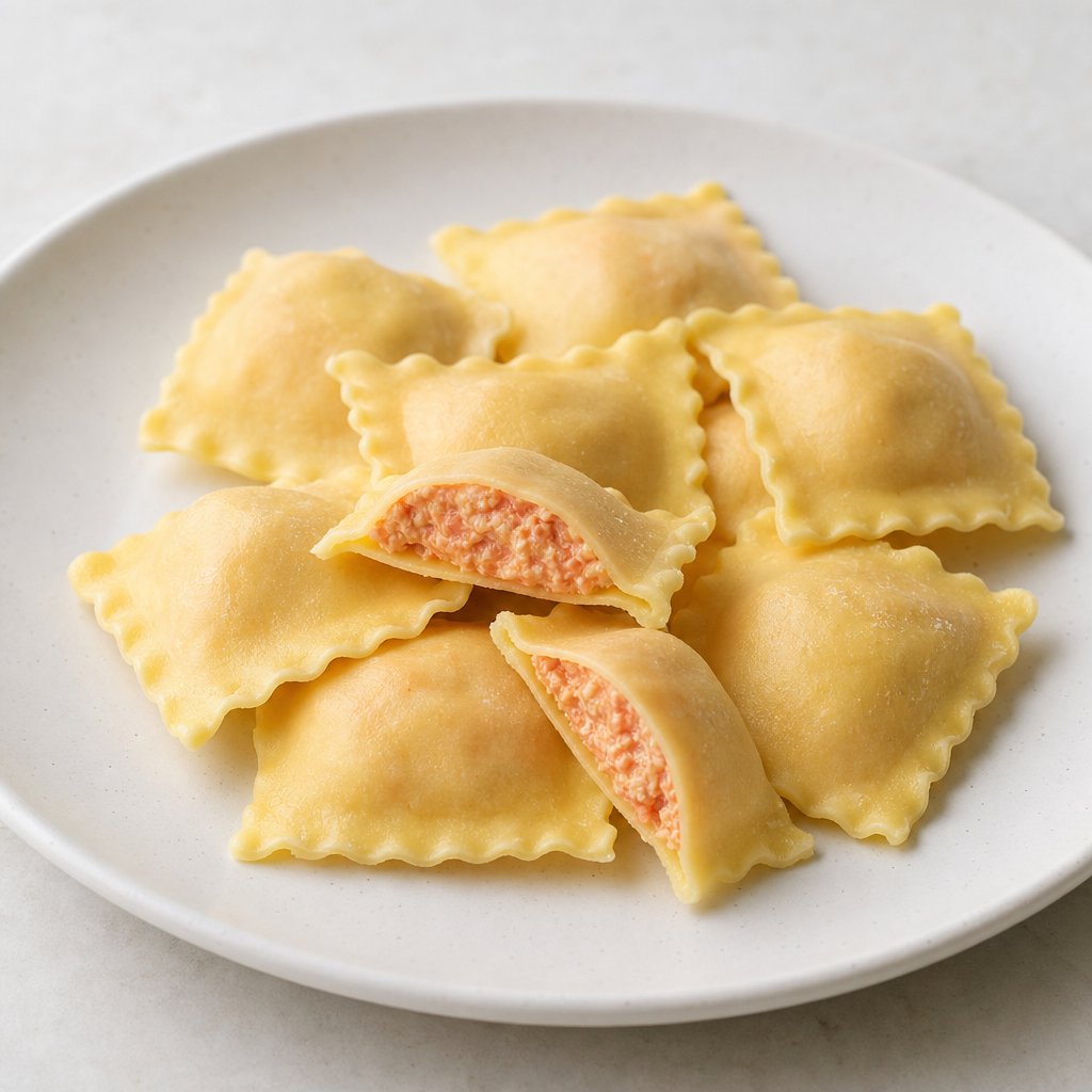 Fresh Tomato Ricotta Ravioli