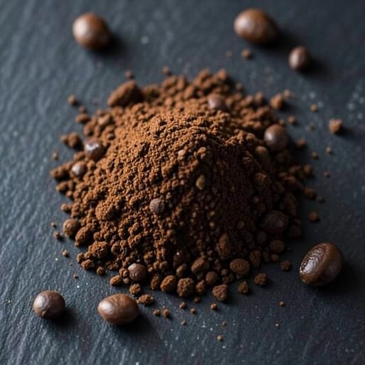 freshly ground coffee