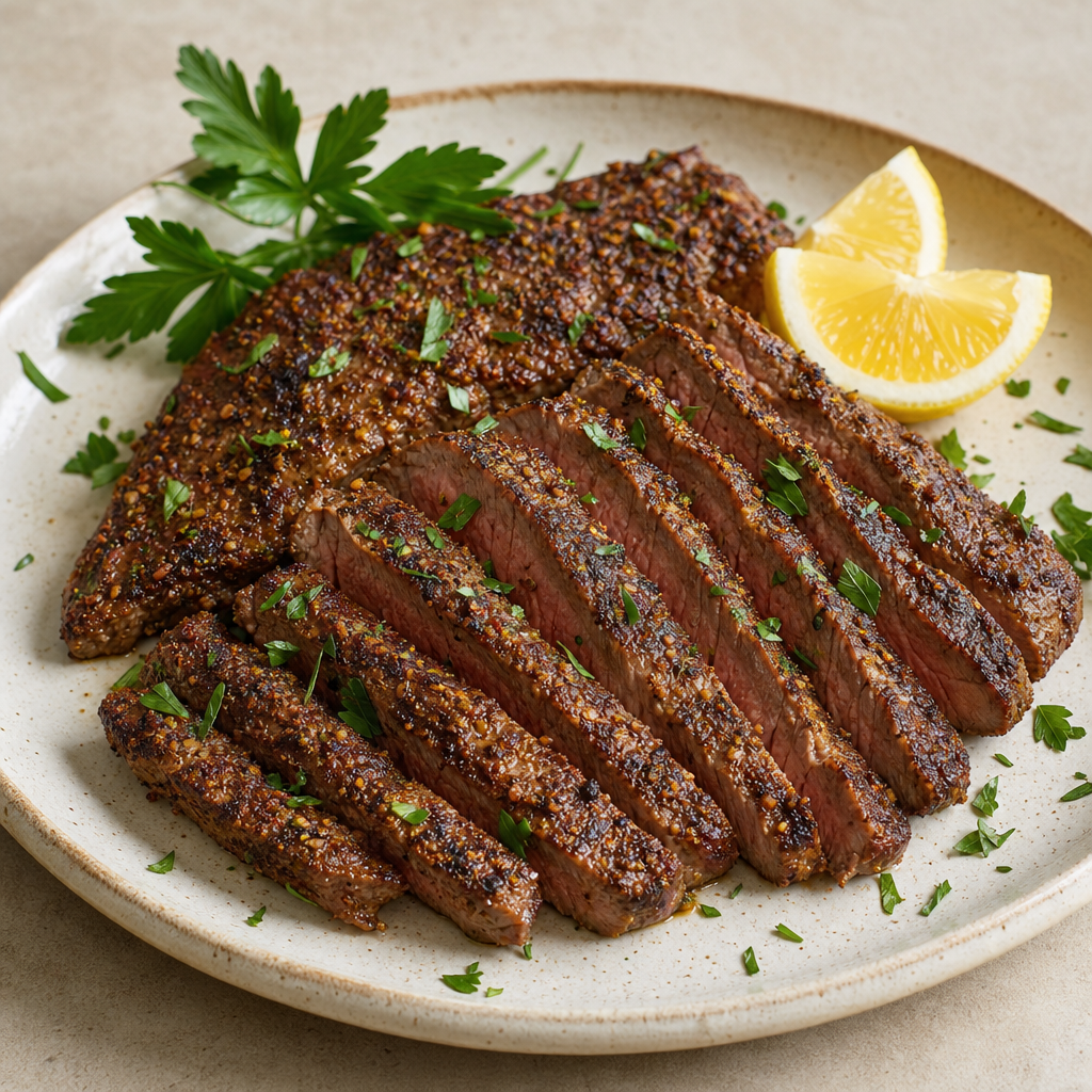 Middle Eastern Spiced Steak
