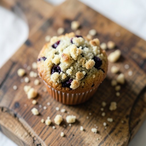 Mixed Berry Streusel Muffin