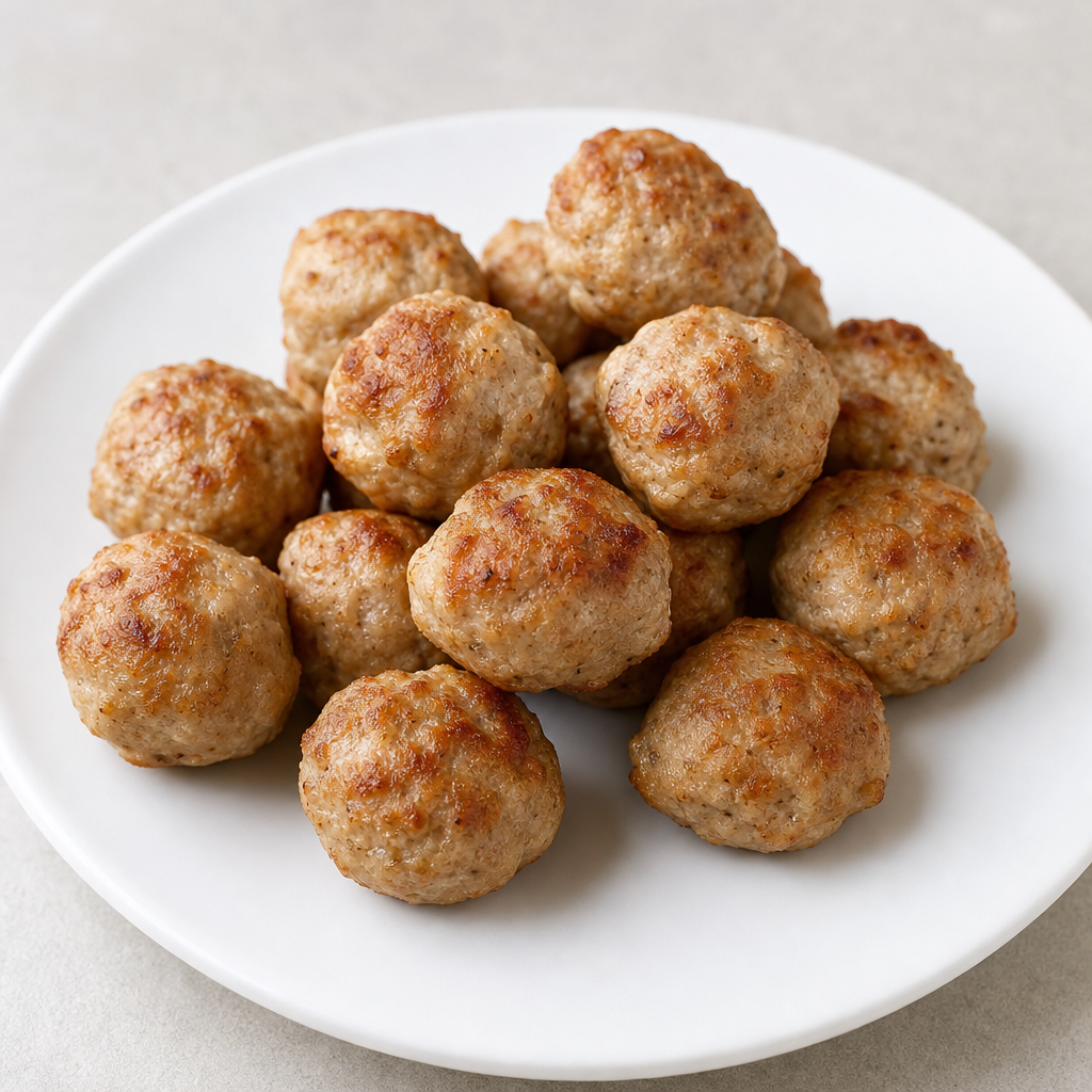 Pre-Cooked Turkey Meatballs