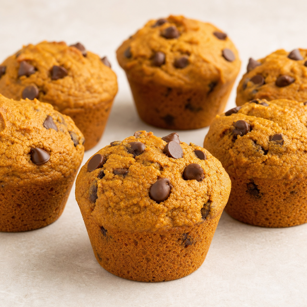 Pumpkin Chocolate Chip Muffin