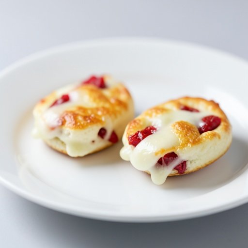 Red Pepper and Swiss Egg White Bites