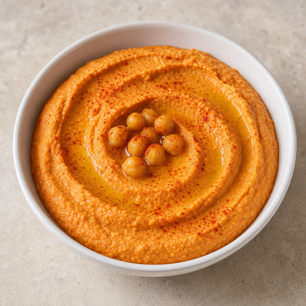 Roasted Red Pepper Hummus
