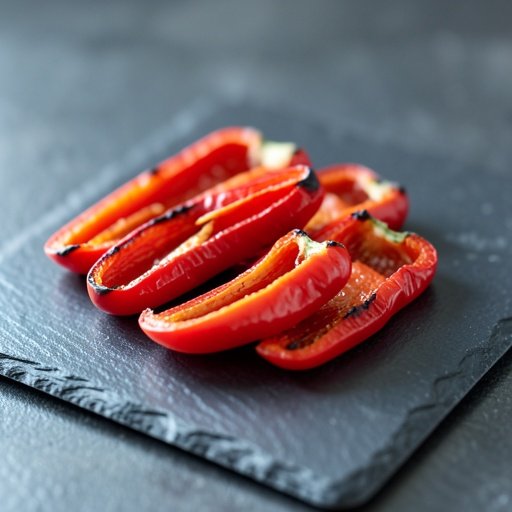 roasted red peppers