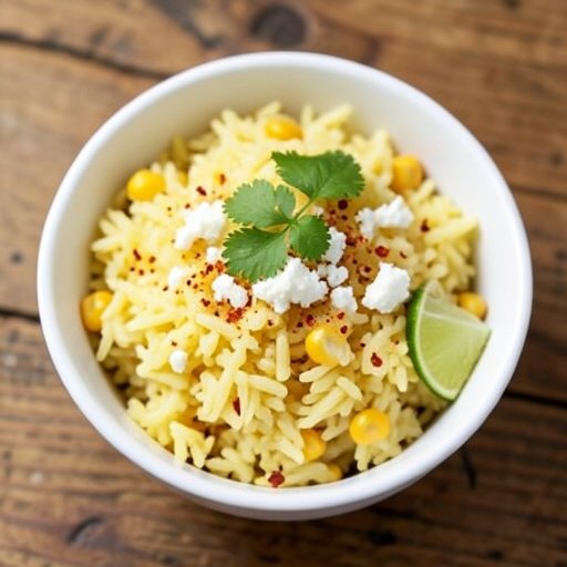 Somos Mexican Street Corn White Rice