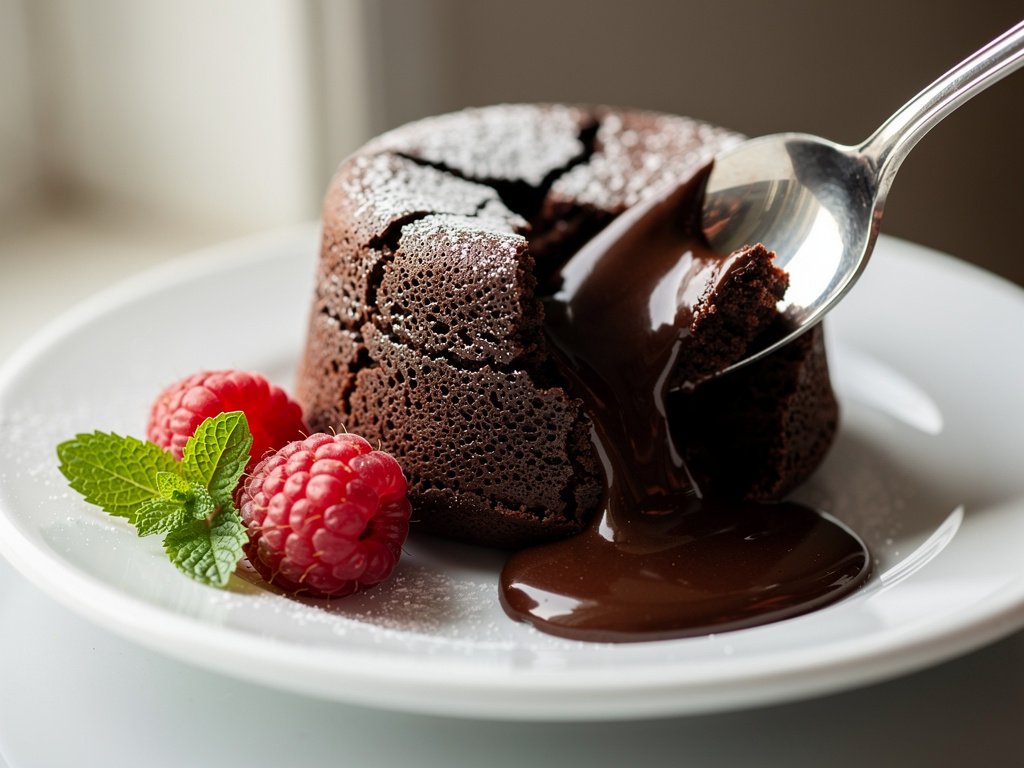Microwave Chocolate Lava Cake for One – Easy Molten Dessert