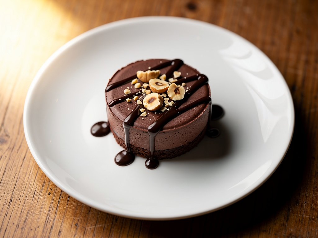 No-Bake Chocolate Hazelnut Mini Cheesecakes (Single-Serve)