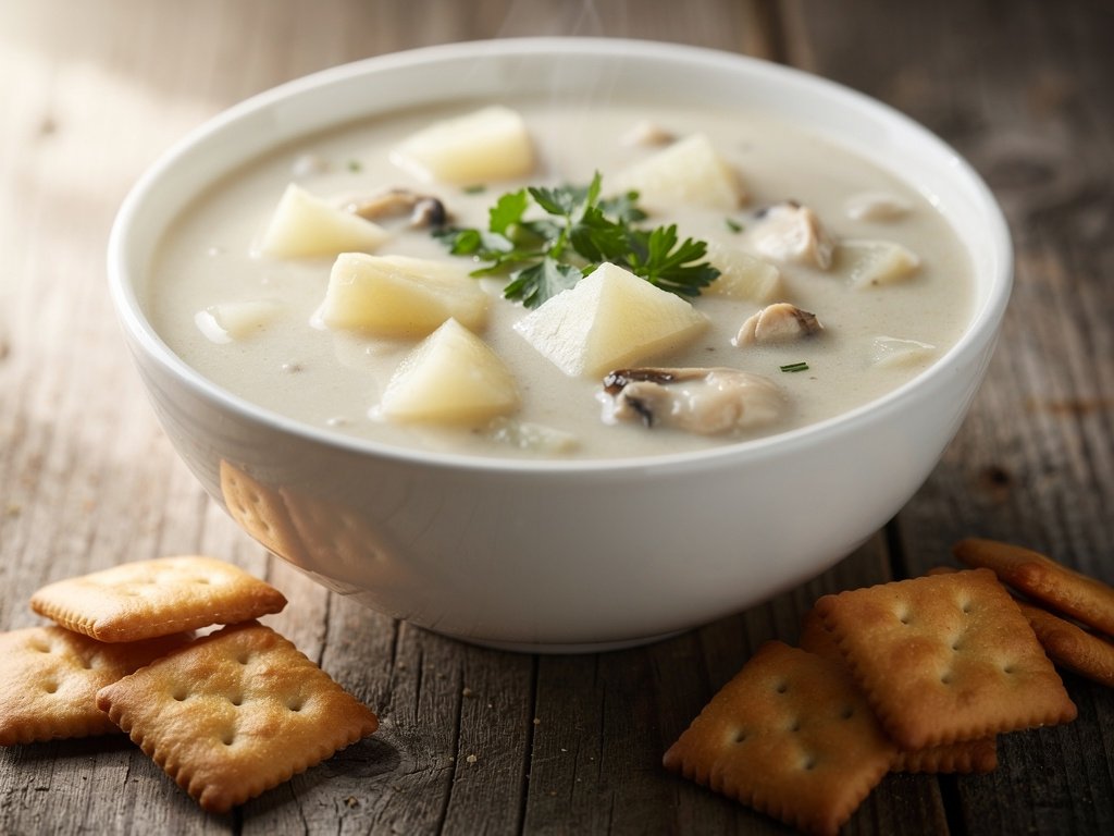 Rich and Creamy New England Clam Chowder Recipe