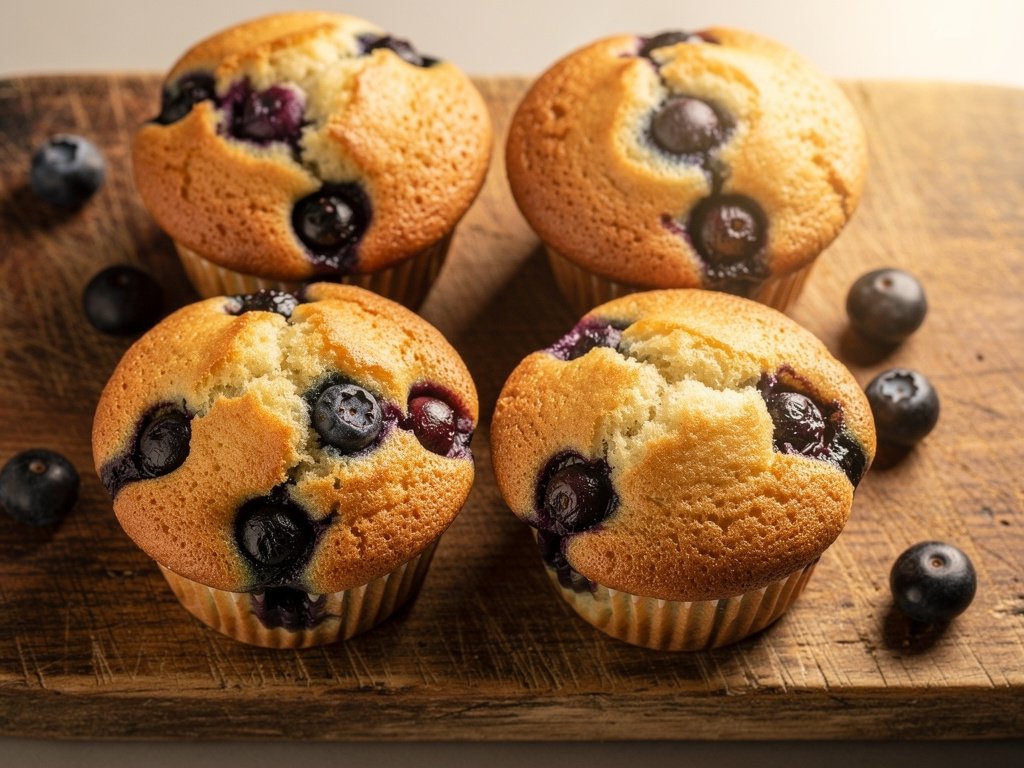Classic Blueberry Muffins: Easy Homemade Recipe for Breakfast or Snack