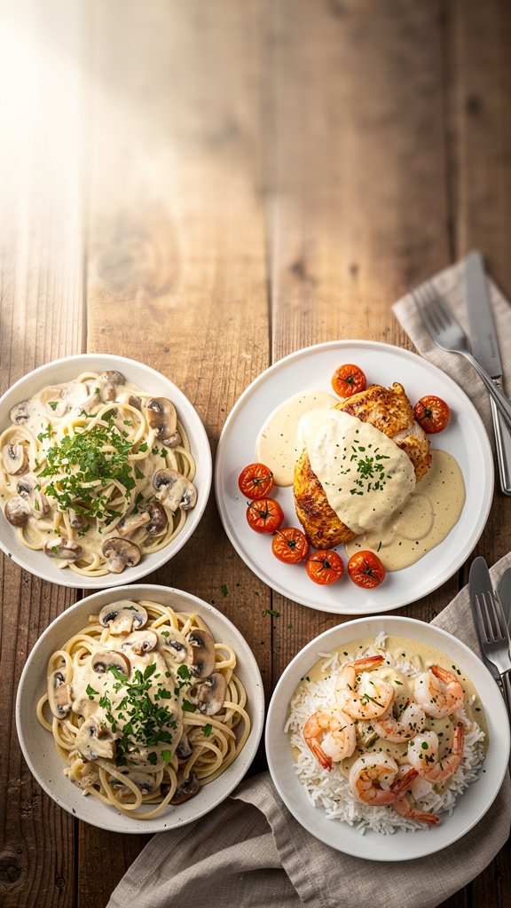 Cream Sauce Base Dinner Recipes Under 30 Minutes
