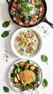 Spinach Dinner Recipes Under 30 Minutes