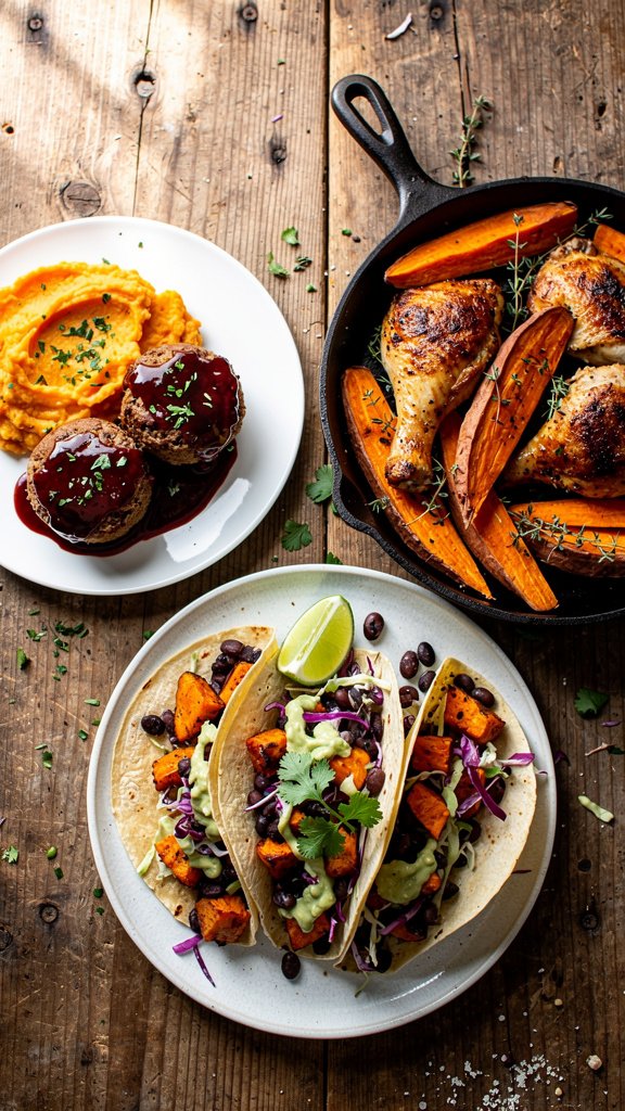 Sweet Potato Dinner Recipes Under 45 Minutes