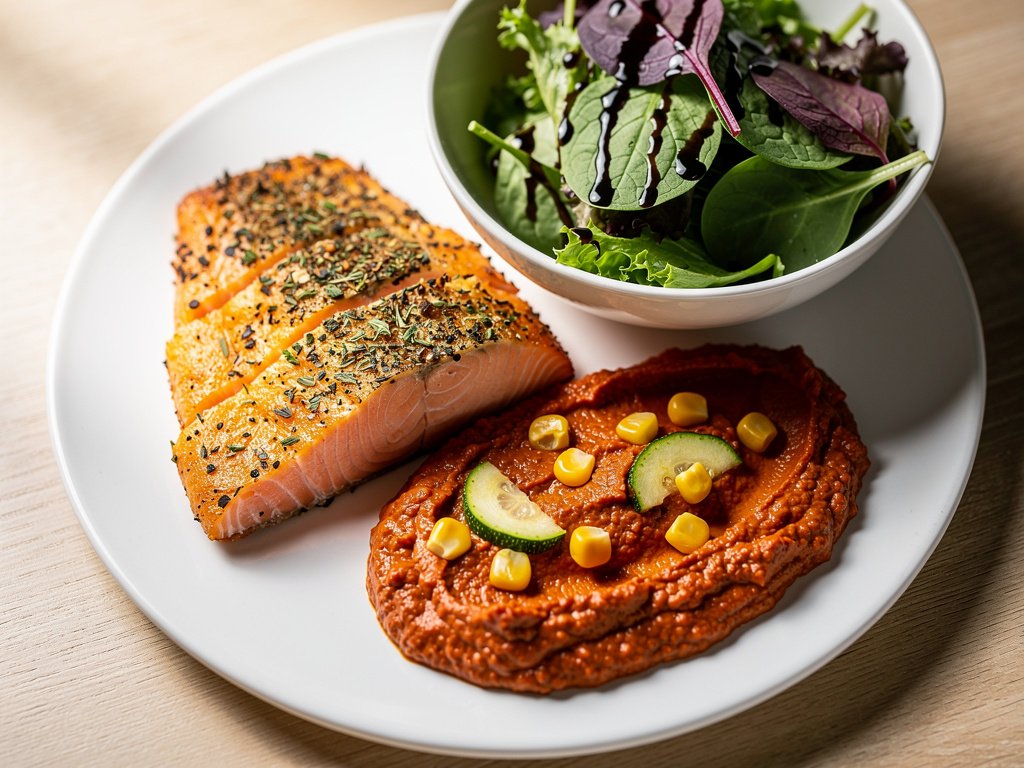 Flavor-Packed Corn & Romesco Sauce Recipe for Busy Nights