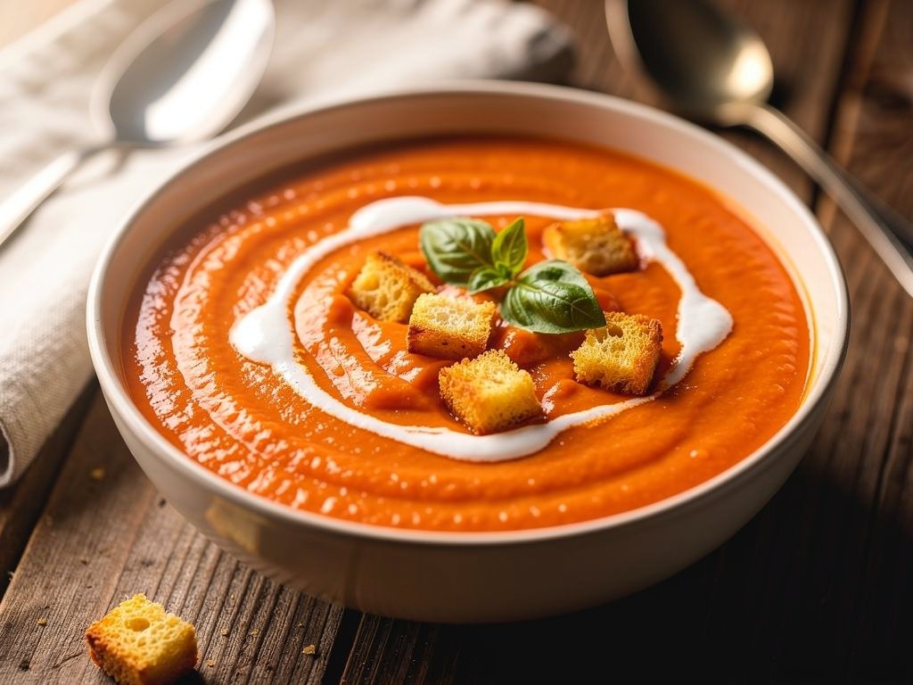 Rich and Creamy Tomato Soup Recipe – Easy Homestyle Comfort